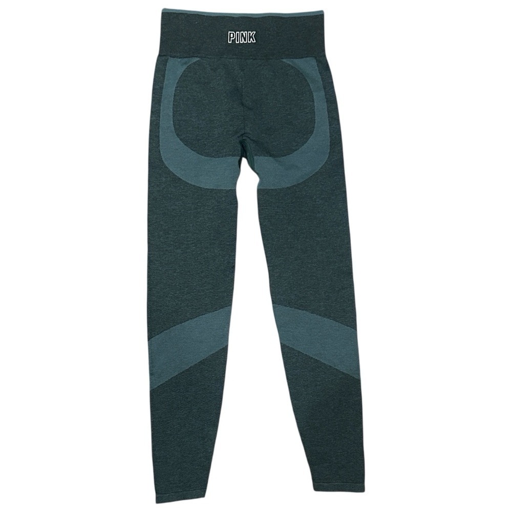 PINK Victoria’s Secret Seamless Leggings Dark Ivy Marl Green Women’s Small